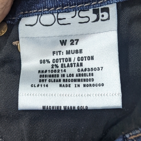 Joe's Jeans Muse Bootcut Fit Jeans Sz 27 - Picture 12 of 13
